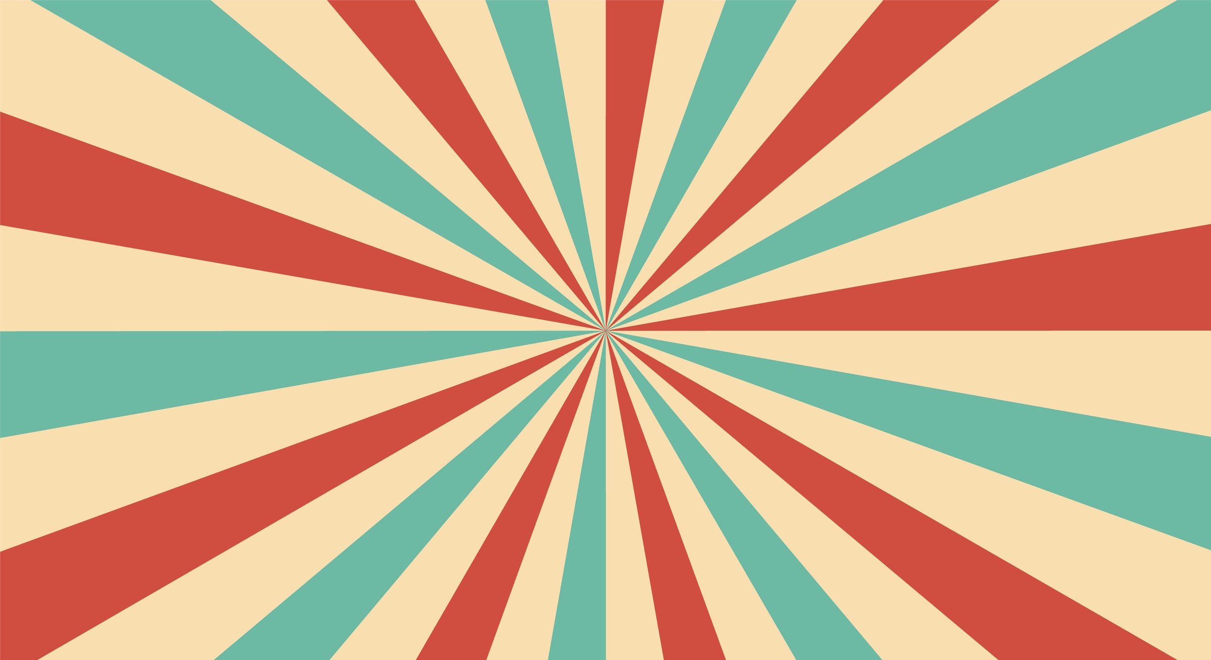 Sunburst Retro Background 